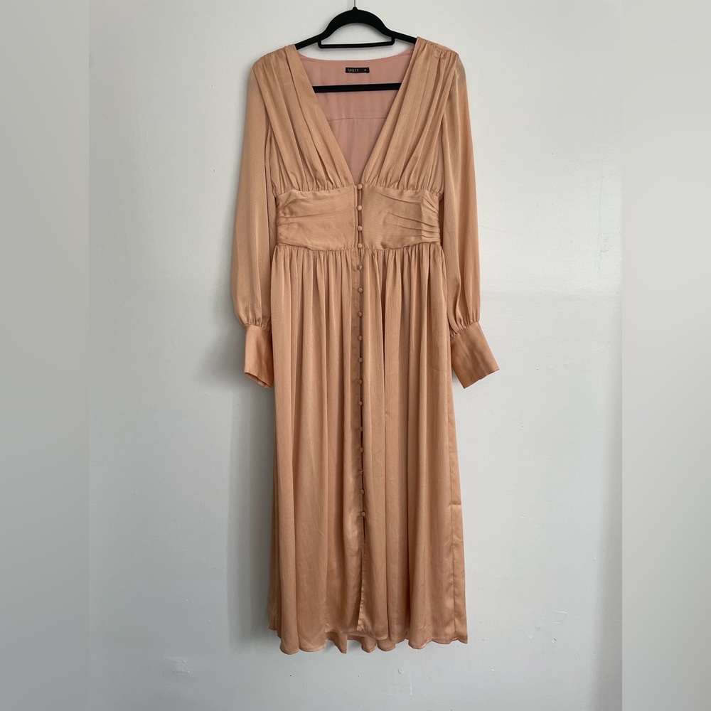 Shein Motf Premium Empire Waist Flowy Dress Size M - Picture 6 of 6